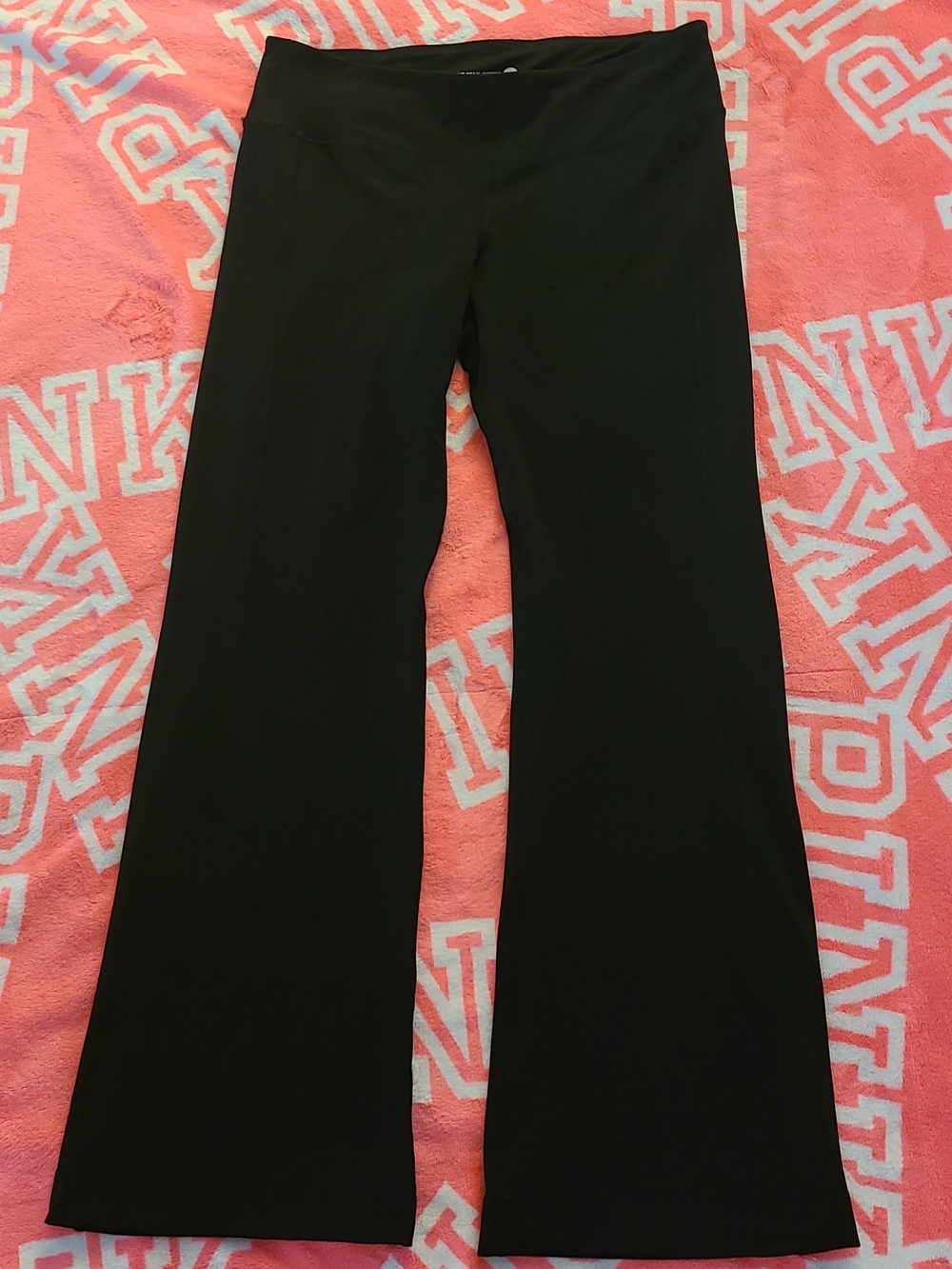 Old Navy Active Black Semi-Fitted Workout Pants Size Large